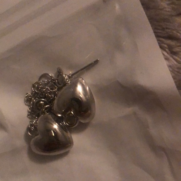 Heart earring lot never been opened - Picture 3 of 5
